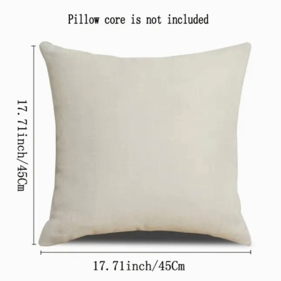 NEW RETRO DECORATED EASTER EGGS "HAPPY EASTER" LINEN PILLOW COVER 17.7" X 17.7" - Picture 2 of 3